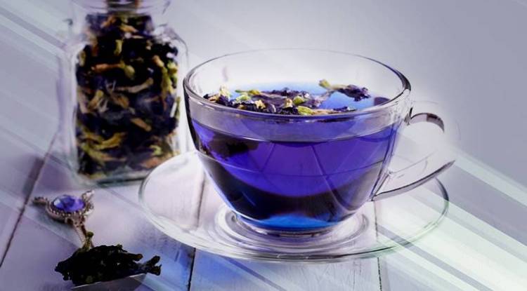 নীল চায়ের জাদুকরী গুন