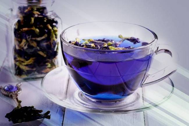 নীল চায়ের জাদুকরী গুন