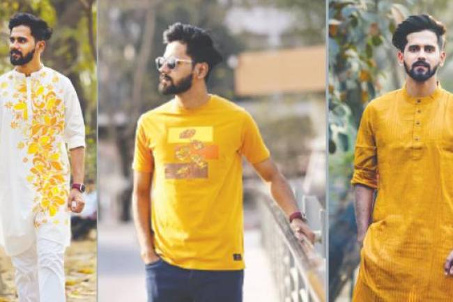 ছেলেদের পোশাকে বসন্ত